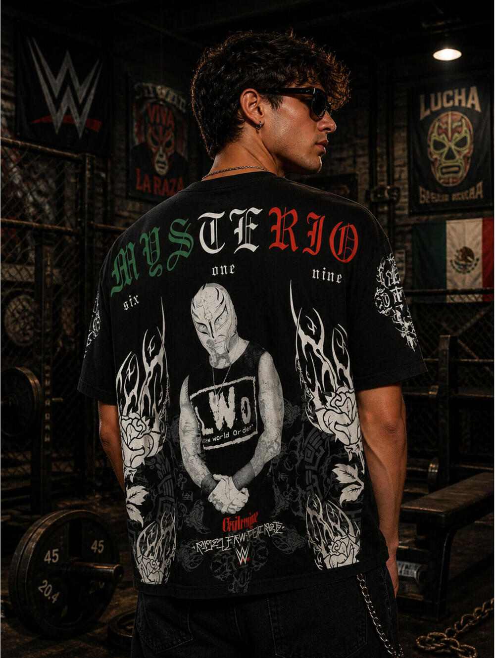 New! Civil Regime × WWE 'Rey Mysterio Forever 199X' 2XL